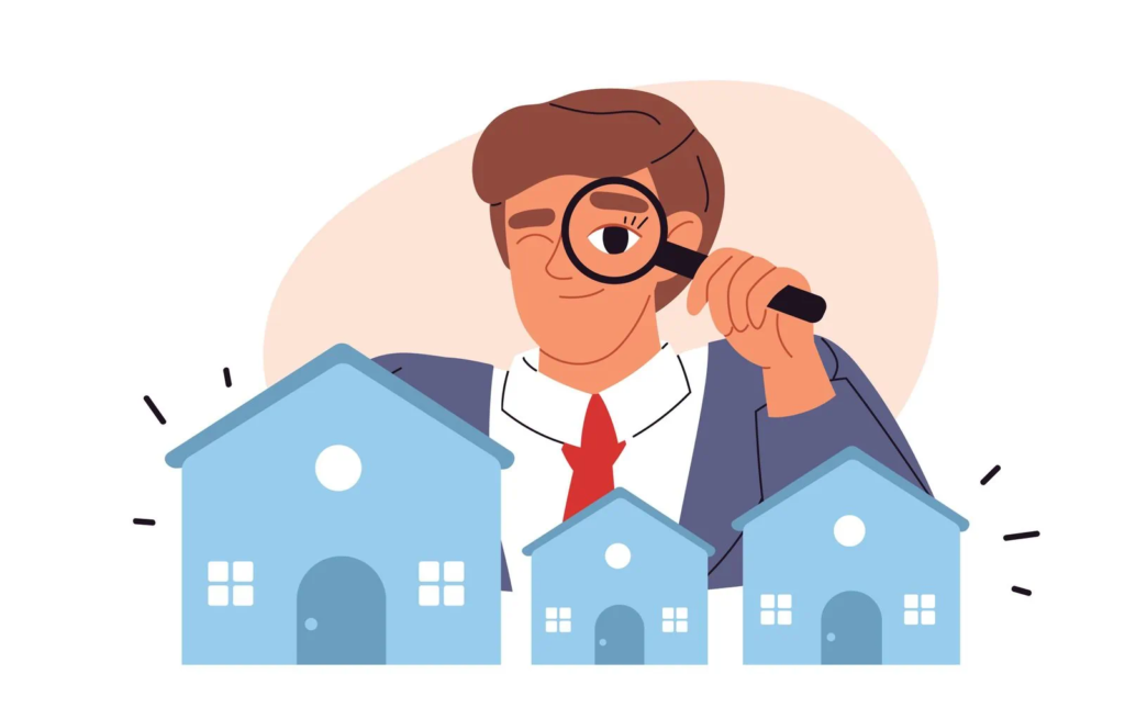 A professional examining detailed aspect of houses, symbolizing a careful analysis on why invest real estate in Bulacan.